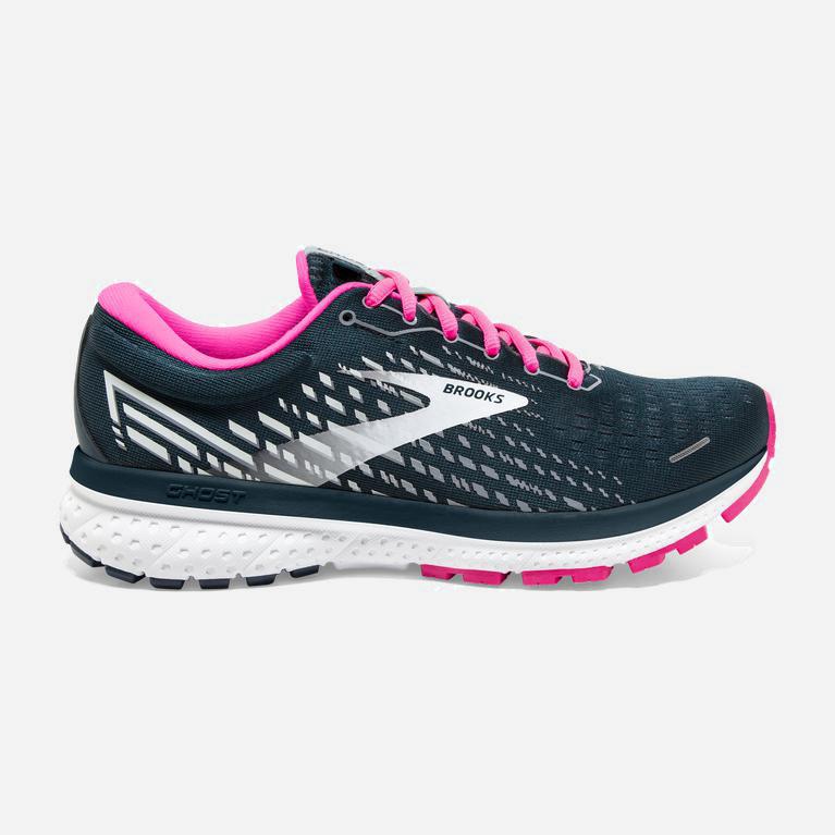 Tenis Brooks Ghost 13 - Zapatillas Para Correr En Asfalto Mujer - Rosas (DXBM-24670)